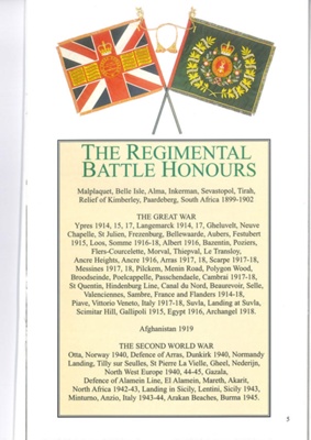 Brochure - "Unveiling of Green Howards Memorial at Crepon" - 1996; 35885