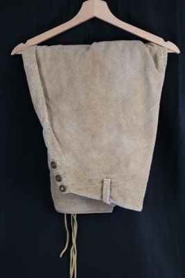 Women's Land Army breeches belonging to a Meg Thompson dated circa 1942; 78973