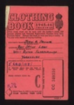Board of Trade clothing book (child) - 1945-46 - Jean A. Brown - Scarborough; 1/01/1945; 2230