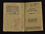Army book X801 - Soldier's Release Book Class "A" - G. Lowe 13108287 - 09/12/1945; 9/12/1945; 5055