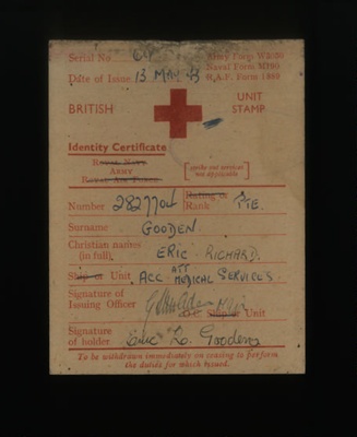 83944 - identity medical certificate