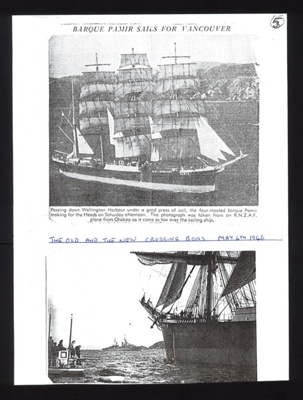 Photocopies - press cuttings re: "H.M.S. Black Prince" - cruiser; 6279