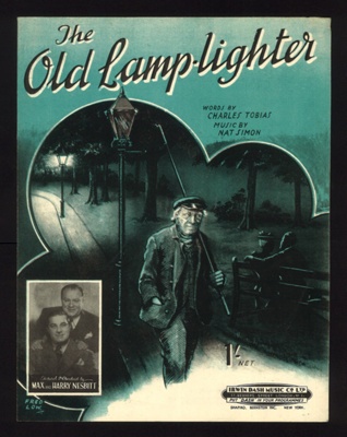 Sheet Music - "The Old Lamp Lighter" by Charles Tobias & Nat Simon - 1946; 1/01/1946; 6240