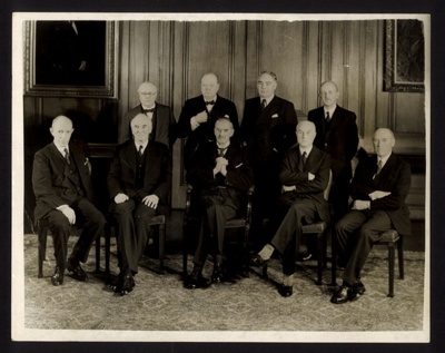 Photograph - the British war cabinet.- 08/11/1939; 8/11/1939; 2065