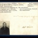 German P.O.W. record card - Michael Schuller - Rumanian - Dob 22/11/1912; 6625