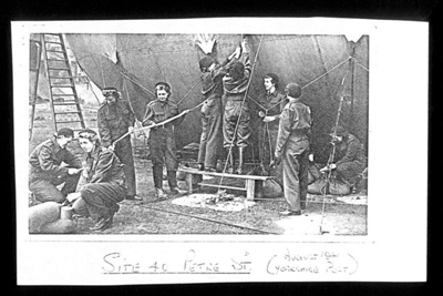 Photographs & press cuttings - "B" flight W.A.A.F. balloon operators - Sheffield - 23/07/1941; 23/07/1941; 7686