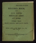 Army book 142 - "Record book for all arms" - rifle - bren etc - H.M.S.O. 1938; 1/01/1938; 9714