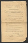 Enlistment instructions - issued to John Stephenson on call up to R.A.F. 30/04/1940; 30/04/1940; 34395