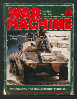 War Machine Magazine - encyclopaedia of the military weapons of the 20th century published 1983; 79689
