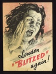 German propaganda leaflet - "London blitzed again !" - the truth - March 1944; 1/03/1944; 6025