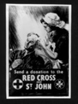 Photograph poster - "Send a donation to the Red Cross and St. John"; 6870