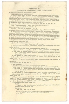 Pamphlet - "Army Training Memorandum No: 35" - "War" - August 1940; 1/08/1940; 35371 Pamphlet - "Army Training Memorandum No: 35" - "War" - August 1940; 1/08/1940; 35371
