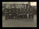 Group photographs (3) - original Eden Camp wartime officers & N.C.O's - with manuscript notes & photographic negative; 2056 Group photographs (3) - original Eden Camp wartime officers & N.C.O's - with manuscript notes & photographic negative; 2056