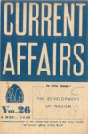 Army Pamphlet - "Current Affairs" vol. 26 04/12/1942 - "The Development of Nazism"; 4/12/1942; 37966 Army Pamphlet - "Current Affairs" vol. 26 04/12/1942 - "The Development of Nazism"; 4/12/1942; 37966