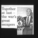 Photocopy - blazer badge - "Army P.O.W. Escape Club" & news article re: Arthur HusCroft; 7575 Photocopy - blazer badge - "Army P.O.W. Escape Club" & news article re: Arthur HusCroft; 7575