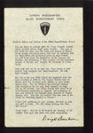 Message - from: supreme headquarters Allied Expeditionary Force - Dwight D. Eisenhower to: all troops re: final push to victory - 1944; 1/01/1944; 6429 Message - from: supreme headquarters Allied Expeditionary Force - Dwight D. Eisenhower to: all troops re: final push to victory - 1944; 1/01/1944; 6429