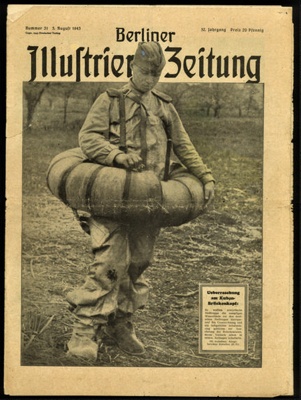 German newspaper - "Berliner illustrier zeitung" 05/08/1943 - illustrated newspaper; 5/08/1943; 5367