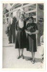 Photograph - Kathleen & Vivienne Robson - Whitley bay - June 1942 - 1940s fashion; 1/06/1942; 37283