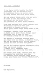 Poem - "The Old Airfield" by W. Scott - 630 squadron R.A.F.; 37762