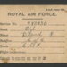 R.A.F. form 365 - "Absence authorised" pass - Cpl P. Bland 980130 R.A.F. - January 1942; 1/01/1942; 2010 R.A.F. form 365 - "Absence authorised" pass - Cpl P. Bland 980130 R.A.F. - January 1942; 1/01/1942; 2010