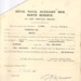 Correspondence re qualification as a Sick Berth Attendant - Tom Sanderson - R.N.A.S.B.R. - Royal Navy Auxiliary Sick Berth Reserve - 1935-1939; 1/01/1935; 38305 Correspondence re qualification as a Sick Berth Attendant - Tom Sanderson - R.N.A.S.B.R. - Royal Navy Auxiliary Sick Berth Reserve - 1935-1939; 1/01/1935; 38305