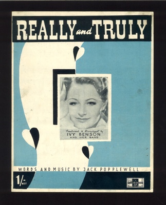 Sheet Music - "Really and Truly" by Jack Popplewell - 1943; 1/01/1943; 6204