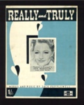 Sheet Music - "Really and Truly" by Jack Popplewell - 1943; 1/01/1943; 6204