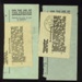 2 X proof of posting for parcels to Germany Glanz family 1947. both sent from Pickering; 71538
