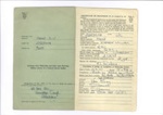 Army book 111 (green) - "Certificate of National Service" - L/Cpl D.W. Orme - R.P.C. - 24/02/1958; 24/02/1958; 34752