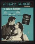 Sheet Music - "So Deep Is the Night" Based On the Melody by Chopin - Words by Jean Marietti - Andre Viand - Sonny Miller - 1939; 1/01/1939; 6262 Sheet Music - "So Deep Is the Night" Based On the Melody by Chopin - Words by Jean Marietti - Andre Viand - Sonny Miller - 1939; 1/01/1939; 6262