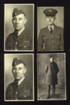 Photographs (4) - postcard type - unidentified R.A.F. personnel; 5461