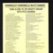 Tickets (2) & Song sheet (1) - "Barnsley chronicle blitz dance" - 26/09/1987 - 1940s style dress; 26/09/1987; 5255