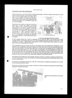 History of Burniston Fire Brigade formed by Fred Wood 1939-1945; 79830