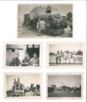Photographs (8) - army colleagues of Gnr David Albert Burton R.A. - taken overseas; 37062