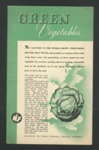 3 x MOF leaflets - 'Making the most of the meat, Green Vegetables, What's left in the larder' dated 1946 ; 79735 3 x MOF leaflets - 'Making the most of the meat, Green Vegetables, What's left in the larder' dated 1946 ; 79735