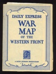 Map - "Daily Express" war map of the Western Front - with flags of all nations supplement; 5362 Map - "Daily Express" war map of the Western Front - with flags of all nations supplement; 5362