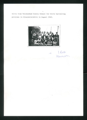 Copies of photographs (4) - Peter Wright - Royal Navy petty officer on lct 762 on D-day & Correspondence; 2853