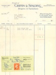 Clothing receipt - "Griffin & Spalding" - navy straw hat & navy dress - £5/13s/6d - 15/07/1941; 15/07/1941; 37799 Clothing receipt - "Griffin & Spalding" - navy straw hat & navy dress - £5/13s/6d - 15/07/1941; 15/07/1941; 37799