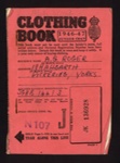 Board of Trade clothing book 1946-47 junior - A.G. Roger - Pickering; 1/01/1946; 2371