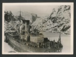 Official copyrighted war photograph 0 24th February 1940 - the altmark in a Norwegian fjord; 56571 Official copyrighted war photograph 0 24th February 1940 - the altmark in a Norwegian fjord; 56571
