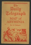 Map - "The Daily Telegraph map of Abyssinia" (Ethiopia) - pre 1939; 2806