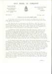 Letters (2) re: Disbandment of the Civil Defence Corps 31/03/1968 - (one letter from Queen Elizabeth); 34969 Letters (2) re: Disbandment of the Civil Defence Corps 31/03/1968 - (one letter from Queen Elizabeth); 34969