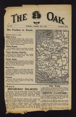 Newsletter- The Oak- 'The position in Russia' dated 27.01.1944 ; 79130