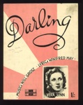 Sheet Music - "Darling" by Will Grosz & Winifred May - 1943; 1/01/1943; 5977
