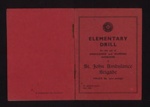 Booklet - "Elementary drill" - St. John Ambulance - May 1942; 1/05/1942; 5374 Booklet - "Elementary drill" - St. John Ambulance - May 1942; 1/05/1942; 5374