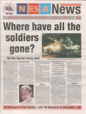 Copy of National Ex Service Association Newspaper - May/June 2001 - featuring page feature/advert for Eden Camp; 1/06/2001; 35819 Copy of National Ex Service Association Newspaper - May/June 2001 - featuring page feature/advert for Eden Camp; 1/06/2001; 35819