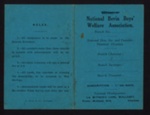 Membership card (blue) - "National Bevin Boys' welfare Association" - D. Harper - 05/05/1945; 5/05/1945; 6284