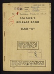 Army book x801 - soldier's release book class "A" - Gnr G.T.H. Emmins R.A. - 07/05/1946; 7/05/1946; 7617 Army book x801 - soldier's release book class "A" - Gnr G.T.H. Emmins R.A. - 07/05/1946; 7/05/1946; 7617