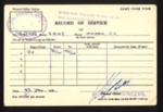 Army form w5258 - record of service - C.Q.M.S. N.S. Winham Royal Engineers - 06/11/1940 to 04/05/1946; 6/11/1940; 7553 Army form w5258 - record of service - C.Q.M.S. N.S. Winham Royal Engineers - 06/11/1940 to 04/05/1946; 6/11/1940; 7553