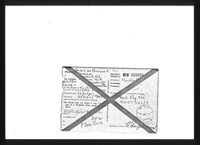 Photocopies (4) - Military Permit - permitting Mrs C. Winifred Percival Access to all German P.O.W. Camps for the Purposes of Entertainment - 26/071946 to 26/10/1946; 26/07/1946; 2360